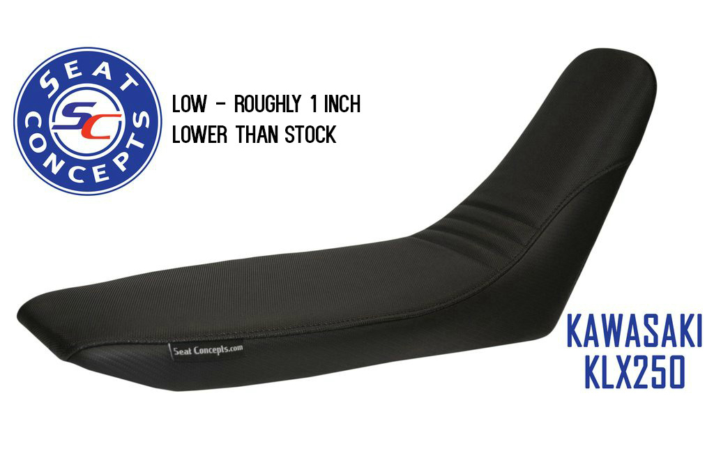 klx250 seat concepts carbon fiber gripper top low